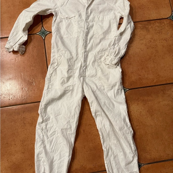 Frank & Eileen Crisp White Jumpsuit - Picture 2 of 7